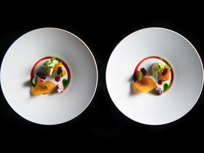 Food at Ultraviolet by Paul Pairet.